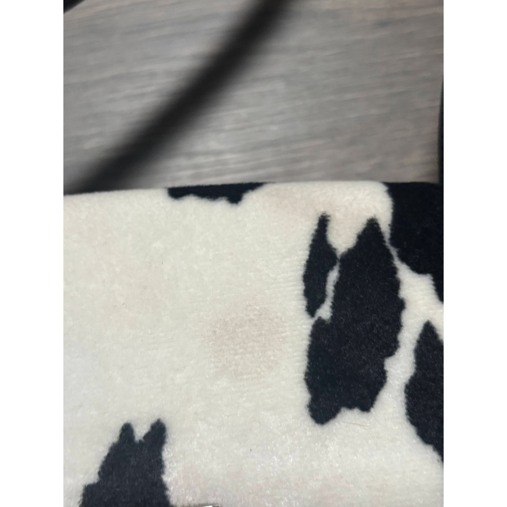 Nine West Black and White Cow Print Shoulder Bag - Picture 9 of 15